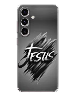 Чехол для Samsung Galaxy M56 с картинкой «Надпись Jesus Graffiti»