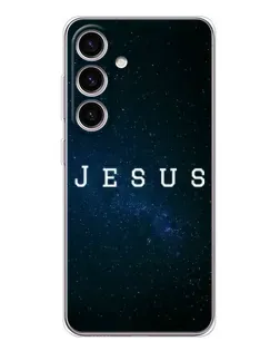 Чехол для Samsung Galaxy M56 с картинкой «Звездное небо Jesus»
