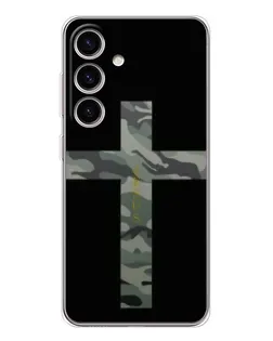 Чехол для Samsung Galaxy M56 с картинкой «Милитари Крест»