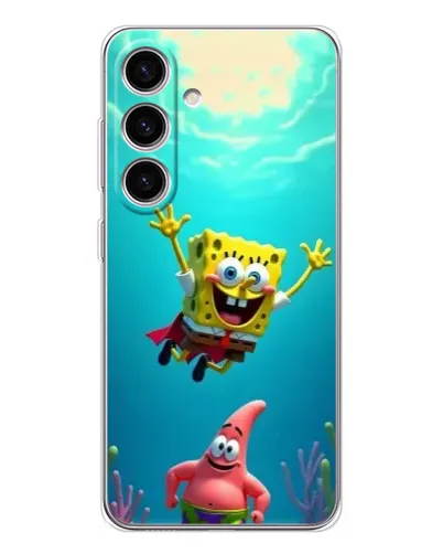 Чехол для Samsung Galaxy M56 с картинкой «Спанч Боб под водой» Чехол для Samsung Galaxy M56 с картинкой «Спанч Боб под водой»