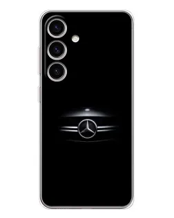 Чехол для Samsung Galaxy M56 с картинкой «Mercedes — абстрактные линии»