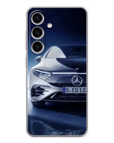 Чехол для Samsung Galaxy M56 с картинкой «Mercedes EQ — будущее»