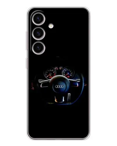 Чохол для Samsung Galaxy M56 з картинкою «Салон Audi — кермо» Чохол для Samsung Galaxy M56 з картинкою «Салон Audi — кермо»