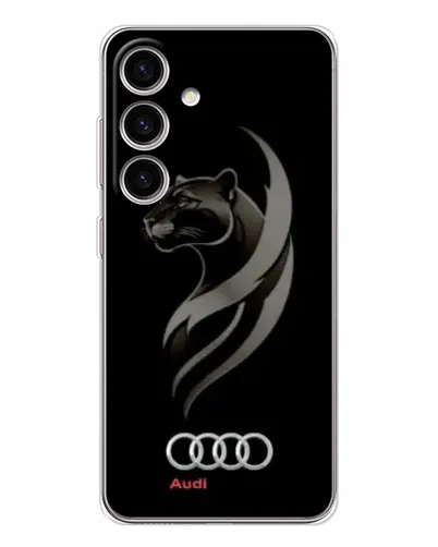 Чохол для Samsung Galaxy M56 з картинкою «Графіка — пантера та Audi» Чохол для Samsung Galaxy M56 з картинкою «Графіка — пантера та Audi»