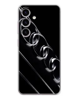 Чохол для Samsung Galaxy M56 з картинкою «Audi — абстрактні кільця»