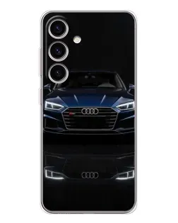 Чохол для Samsung Galaxy M56 з картинкою «Audi — нічне відображення»