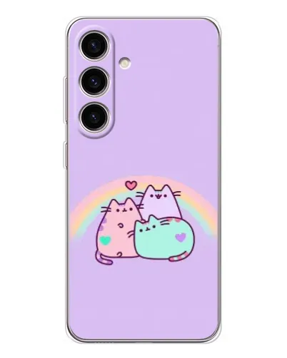 Чехол для Samsung Galaxy M56 с картинкой «Радужные Пушины» Чехол для Samsung Galaxy M56 с картинкой «Радужные Пушины»