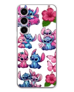 Чохол для Samsung Galaxy M56 з картинкою «Стікери Stitch та Angel»