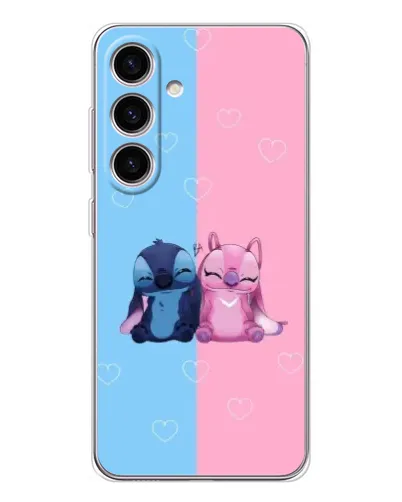 Чохол для Samsung Galaxy M56 з картинкою «Stitch та Angel Love» Чохол для Samsung Galaxy M56 з картинкою «Stitch та Angel Love»