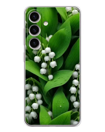 Чохол для Samsung Galaxy M56 з картинкою «Конвалії в зелені» Чохол для Samsung Galaxy M56 з картинкою «Конвалії в зелені»
