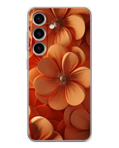 Чохол для Samsung Galaxy M56 з картинкою «Помаранчева макро квітка» Чохол для Samsung Galaxy M56 з картинкою «Помаранчева макро квітка»