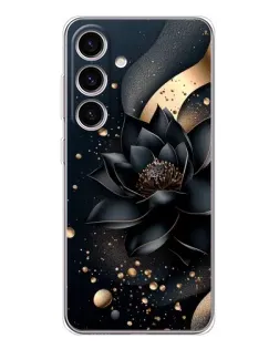 Чохол для Samsung Galaxy M56 з картинкою «Чорний лотос»