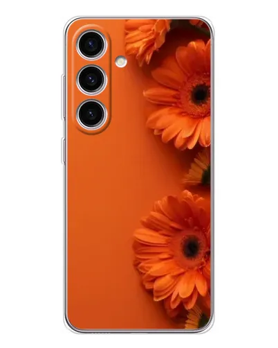 Чохол для Samsung Galaxy M56 з картинкою «Помаранчеві гербери» Чохол для Samsung Galaxy M56 з картинкою «Помаранчеві гербери»