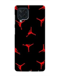 Чехол для Samsung Galaxy M62 с картинкой «Jordan Red Pattern» Чехол для Samsung Galaxy M62 с картинкой «Jordan Red Pattern»