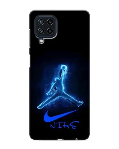 Чехол для Samsung Galaxy M62 с картинкой «Jordan Neon Blue» Чехол для Samsung Galaxy M62 с картинкой «Jordan Neon Blue»