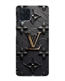 Чехол для Samsung Galaxy M62 с картинкой «Кожаная текстура LV»