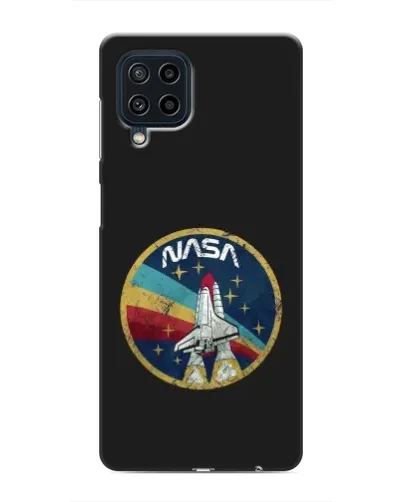 Чехол для Samsung Galaxy M62 с картинкой «NASA — эмблема миссии»
