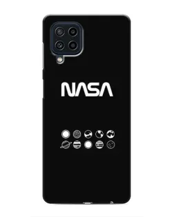 Чехол для Samsung Galaxy M62 с картинкой «NASA — технический принт»