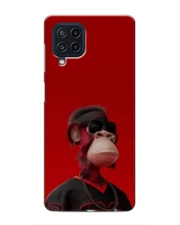 Чехол для Samsung Galaxy M62 с картинкой «Bored Ape в красном» Чехол для Samsung Galaxy M62 с картинкой «Bored Ape в красном»