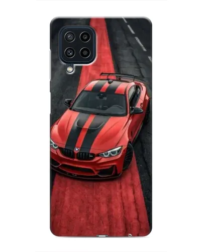 Чехол для Samsung Galaxy M62 с картинкой «BMW на красной дорожке»