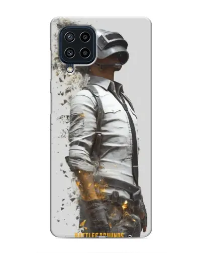 Чехол для Samsung Galaxy M62 с картинкой «PUBG — боец в пыли»