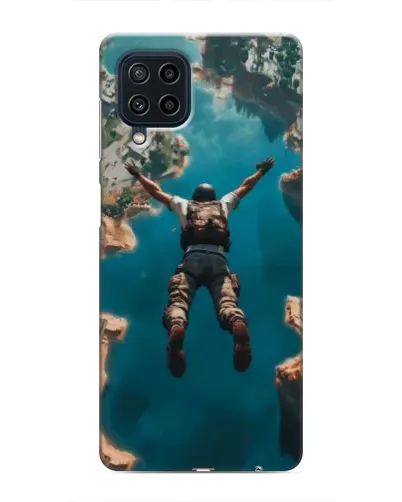 Чехол для Samsung Galaxy M62 с картинкой «PUBG — свободное падение»