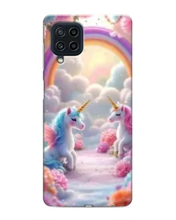 Чехол для Samsung Galaxy M62 с картинкой «Радуга и единороги» Чехол для Samsung Galaxy M62 с картинкой «Радуга и единороги»