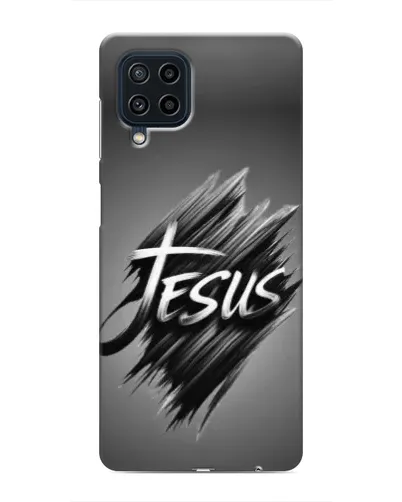 Чехол для Samsung Galaxy M62 с картинкой «Надпись Jesus Graffiti»