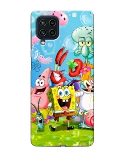 Чехол для Samsung Galaxy M62 с картинкой «Губка Боб и друзья» Чехол для Samsung Galaxy M62 с картинкой «Губка Боб и друзья»