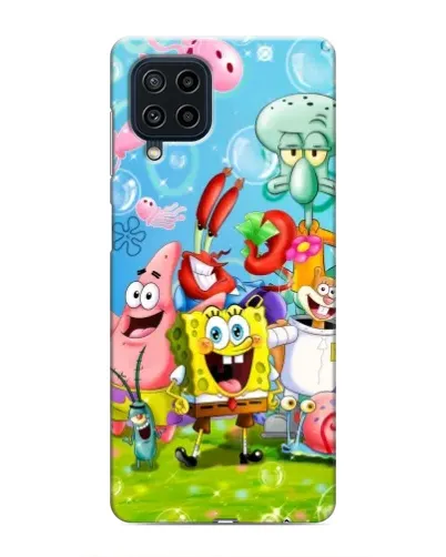 Чехол для Samsung Galaxy M62 с картинкой «Губка Боб и друзья» Чехол для Samsung Galaxy M62 с картинкой «Губка Боб и друзья»
