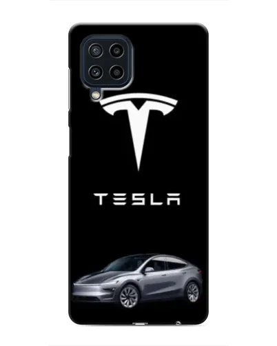 Чехол для Samsung Galaxy M62 с картинкой «Tesla Model Y»