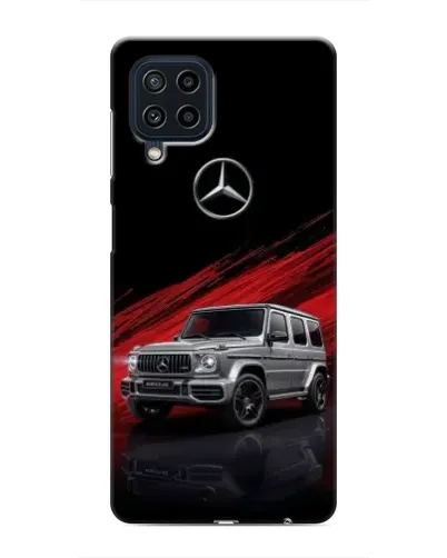 Чехол для Samsung Galaxy M62 с картинкой «Mercedes G-Class красный»