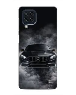 Чехол для Samsung Galaxy M62 с картинкой «Mercedes в дыму»