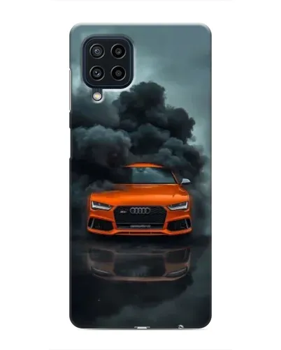 Чехол для Samsung Galaxy M62 с картинкой «Audi в облаках дыма» Чехол для Samsung Galaxy M62 с картинкой «Audi в облаках дыма»