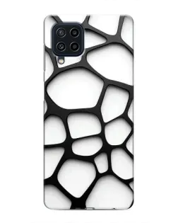Чохол для Samsung Galaxy M62 з картинкою «Біла об'ємна сітка» Чохол для Samsung Galaxy M62 з картинкою «Біла об'ємна сітка»