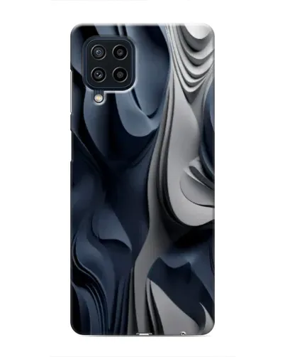 Чохол для Samsung Galaxy M62 з картинкою «Об'ємні сині складки» Чохол для Samsung Galaxy M62 з картинкою «Об'ємні сині складки»