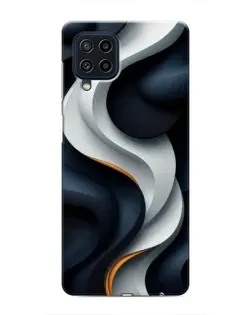 Чохол для Samsung Galaxy M62 з картинкою «Об'ємні чорно-білі стрічки» Чохол для Samsung Galaxy M62 з картинкою «Об'ємні чорно-білі стрічки»