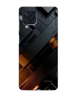 Чехол для Samsung Galaxy M62 с картинкой «Черные геометрические блоки» Чехол для Samsung Galaxy M62 с картинкой «Черные геометрические блоки»