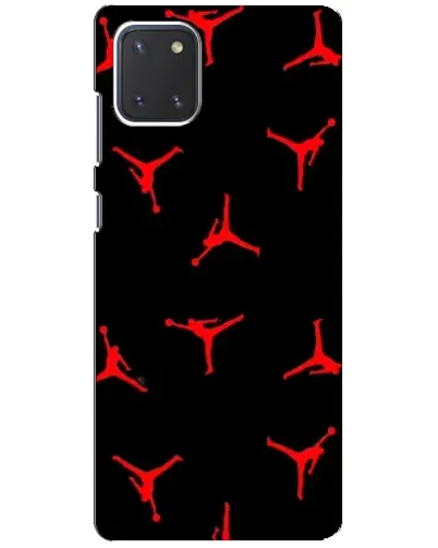 Чехол для Samsung Galaxy Note 10 Lite с картинкой «Jordan Red Pattern» Чехол для Samsung Galaxy Note 10 Lite с картинкой «Jordan Red Pattern»