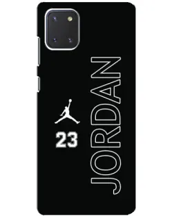 Чехол для Samsung Galaxy Note 10 Lite с картинкой «Jordan Vertical» Чехол для Samsung Galaxy Note 10 Lite с картинкой «Jordan Vertical»
