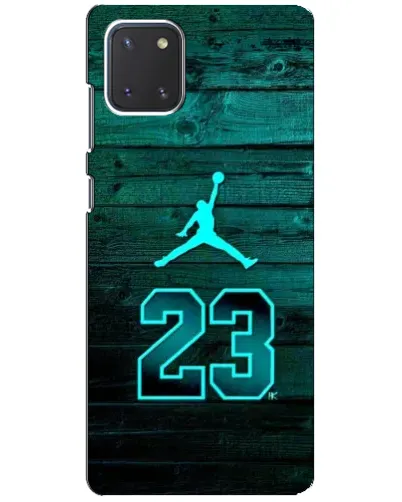 Чехол для Samsung Galaxy Note 10 Lite с картинкой «Jordan Cyan 23» Чехол для Samsung Galaxy Note 10 Lite с картинкой «Jordan Cyan 23»