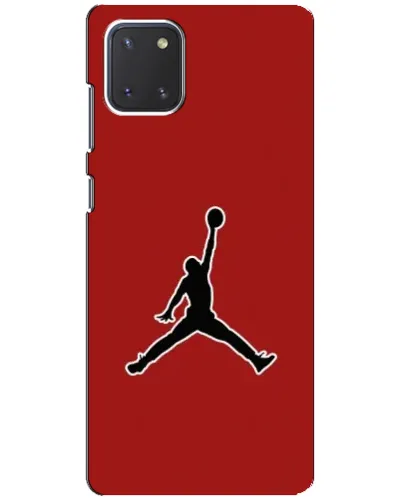 Чехол для Samsung Galaxy Note 10 Lite с картинкой «Jordan Red Back» Чехол для Samsung Galaxy Note 10 Lite с картинкой «Jordan Red Back»