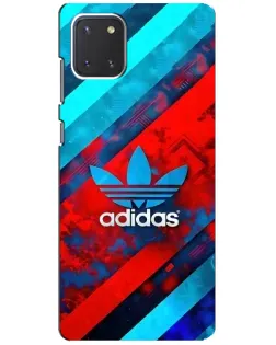 Чехол для Samsung Galaxy Note 10 Lite с картинкой «Абстракция Adidas» Чехол для Samsung Galaxy Note 10 Lite с картинкой «Абстракция Adidas»