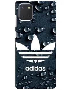 Чехол для Samsung Galaxy Note 10 Lite с картинкой «Adidas Trefoil Blue» Чехол для Samsung Galaxy Note 10 Lite с картинкой «Adidas Trefoil Blue»