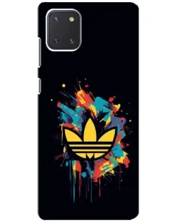 Чехол для Samsung Galaxy Note 10 Lite с картинкой «Adidas Splash» Чехол для Samsung Galaxy Note 10 Lite с картинкой «Adidas Splash»