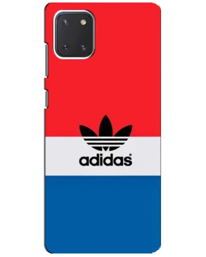 Чехол для Samsung Galaxy Note 10 Lite с картинкой «Ретро блоки Adidas» Чехол для Samsung Galaxy Note 10 Lite с картинкой «Ретро блоки Adidas»