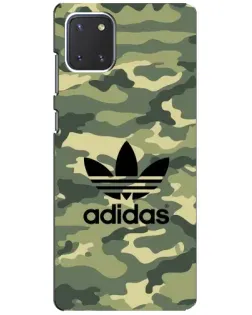 Чехол для Samsung Galaxy Note 10 Lite с картинкой «Милитари стиль Adidas» Чехол для Samsung Galaxy Note 10 Lite с картинкой «Милитари стиль Adidas»