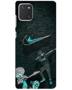 Чехол для Samsung Galaxy Note 10 Lite с картинкой «Спортивный арт Nike»
