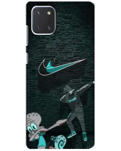 Чехол для Samsung Galaxy Note 10 Lite с картинкой «Спортивный арт Nike»