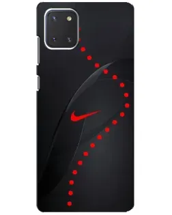 Чехол для Samsung Galaxy Note 10 Lite с картинкой «Абстрактный дизайн Nike» Чехол для Samsung Galaxy Note 10 Lite с картинкой «Абстрактный дизайн Nike»